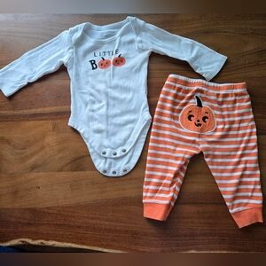 Little Boo Halloween Baby cotton Outfit 6-9 months